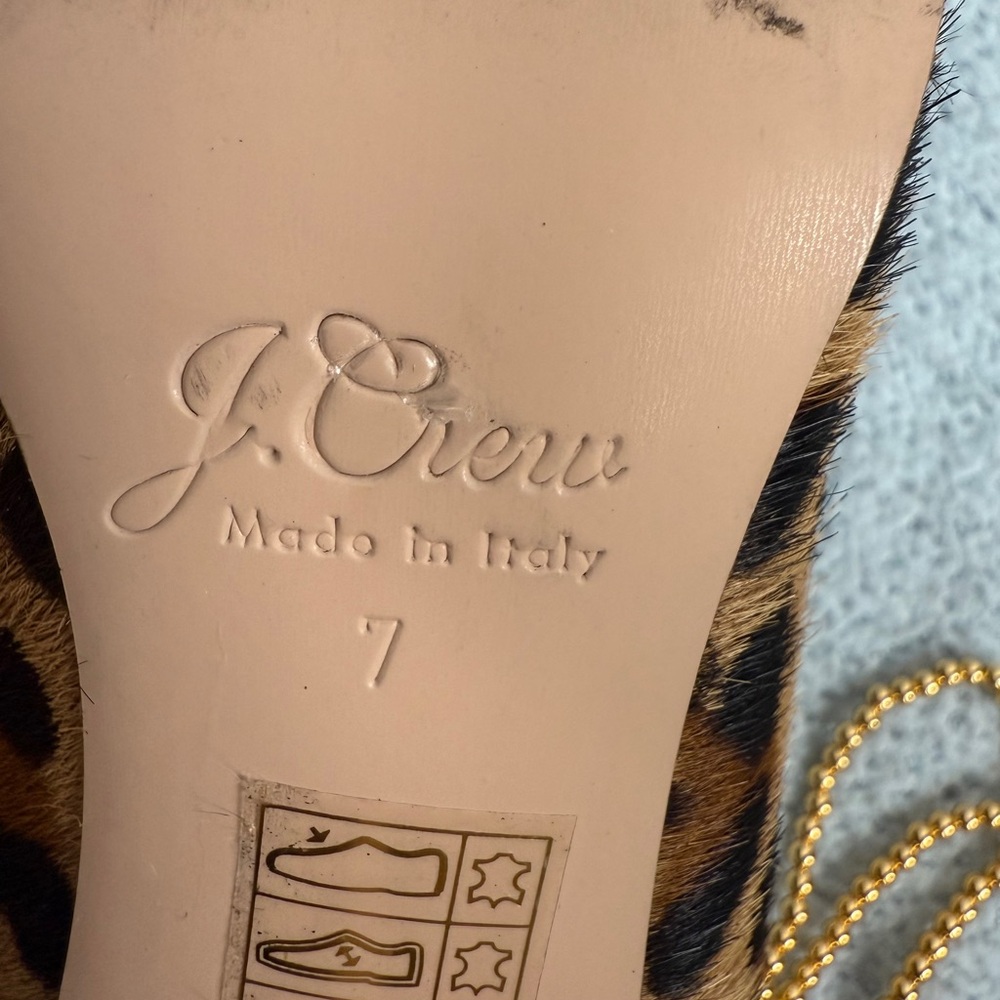 J.Crew animal print heels shoes - Picture 6 of 6